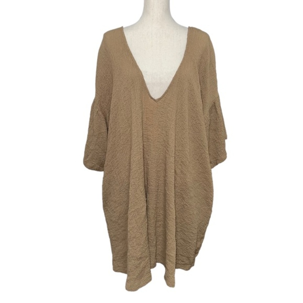 L'Academie x Revolve Cocoa Brown Marva Mini dress size XL